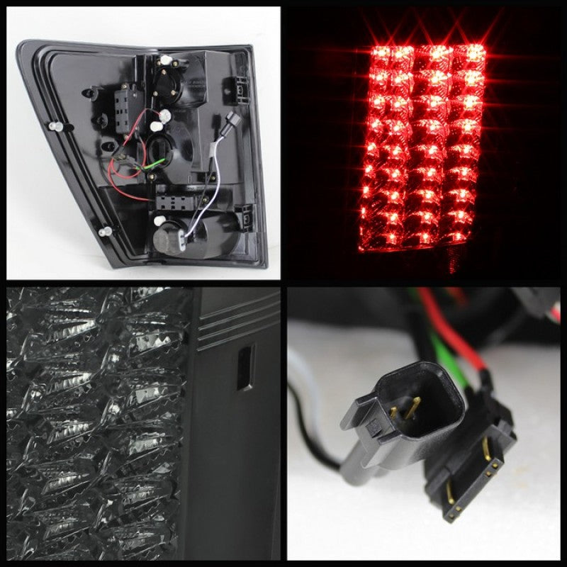 Spyder Jeep Grand Cherokee 07-10 LED Tail Lights Smoke ALT-YD-JGC07-LED-SM-SR1 Performance