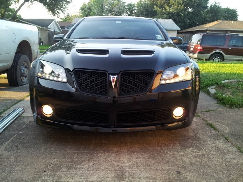 Spyder Pontiac G8 08-09 Projector Headlights DRL Black High H1 Low H7 PRO-YD-PG808-DRL-BK-SR1 Performance