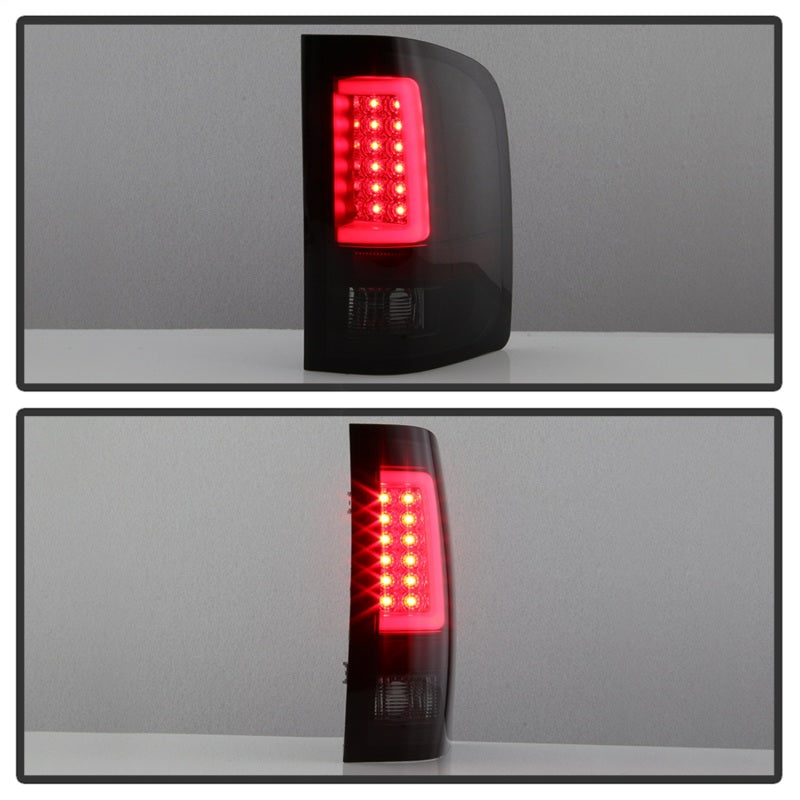 Spyder 07-13 Silverado (Will Not Work w/2010 921 Bulb)V3 Tail Lights Blk Smk ALT-YD-CS07V3-LBLED-BSM-SR1 Performance