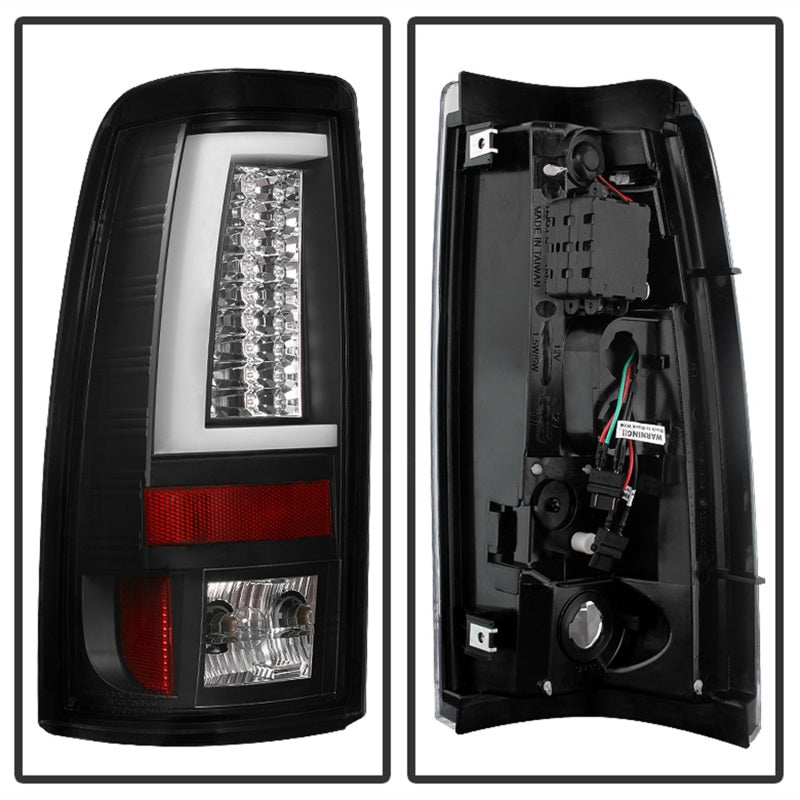 Spyder Chevy Silverado 1500/2500 99-02 Version 2 LED Tail Lights - Black ALT-YD-CS99V2-LED-BK-SR1 Performance