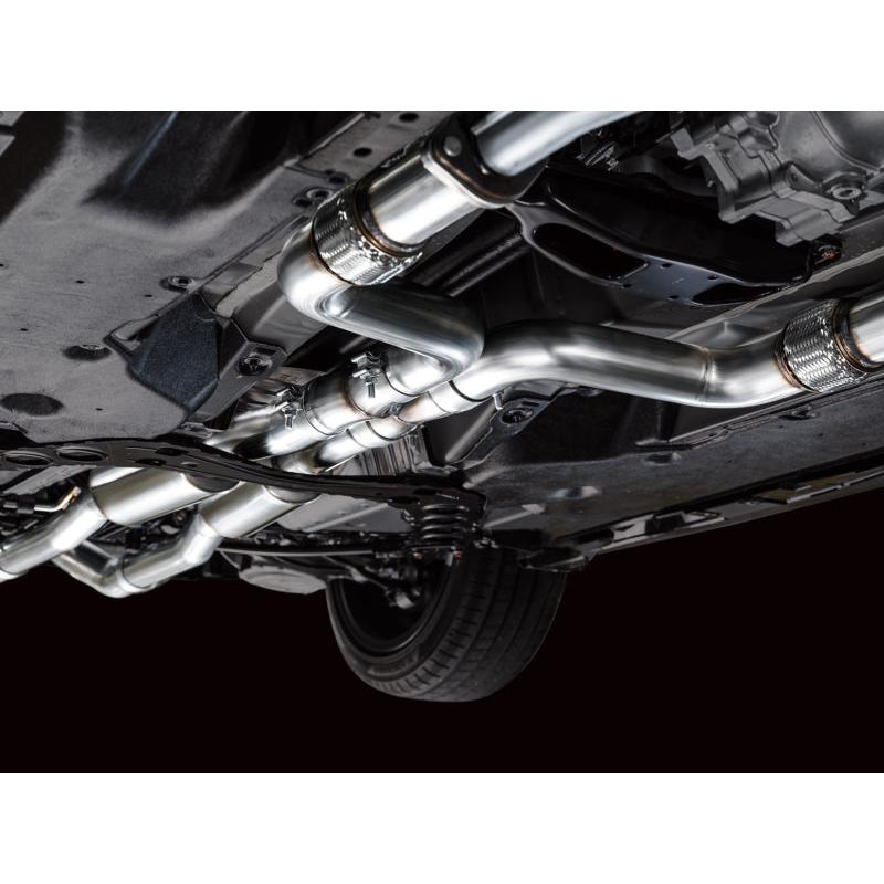 AWE 2023 Nissan Z RZ34 RWD Track Edition Catback Exhaust System w/ Diamond Black Tips-SR1 Performance