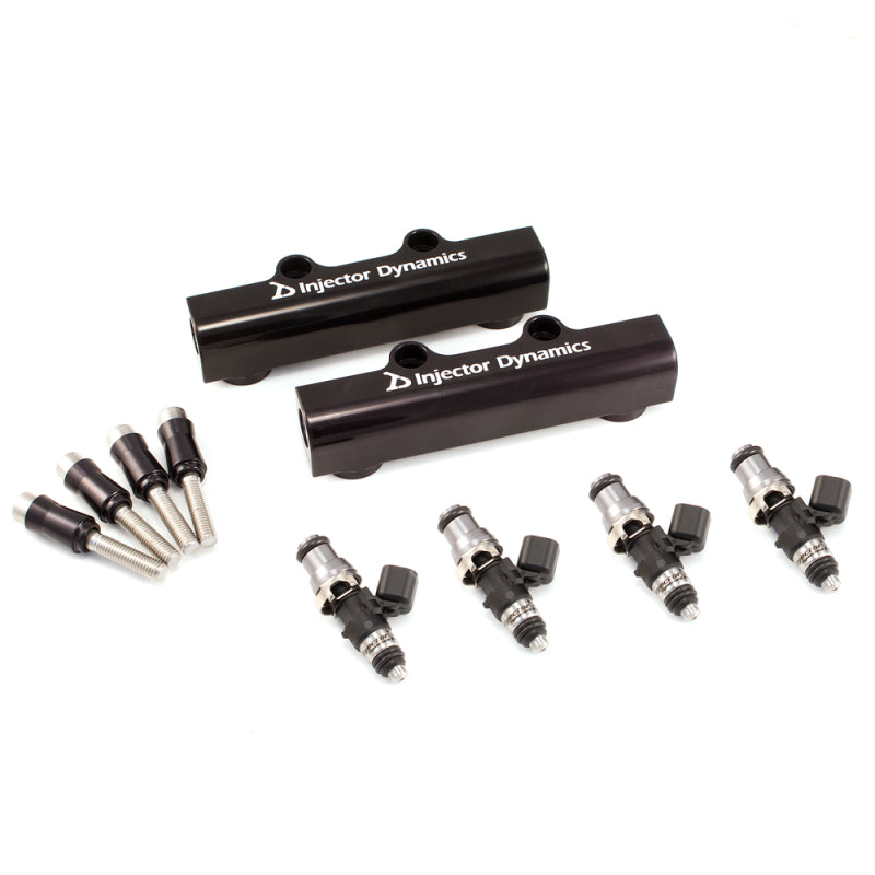 Injector Dynamics 2600-XDS Injectors - 04-06 Subaru WRX STi - Top Feed Conversion Kit (Set of 4)-SR1 Performance