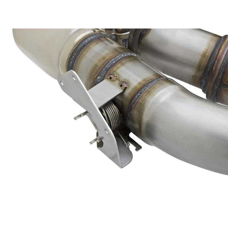 aFe MACHForce XP 3in 304 SS Axle-Back Dual Exhaust (NPP) w/ Polished Tips 16-17 Camaro SS V8-6.2L-SR1 Performance