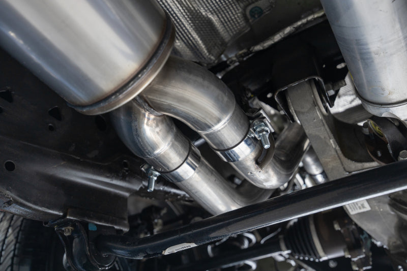 MBRP 21-24 Chevrolet Suburban XL 5.3L 3in T304 SS 2.5in Dual Split Carbon Fiber Cat-back-SR1 Performance