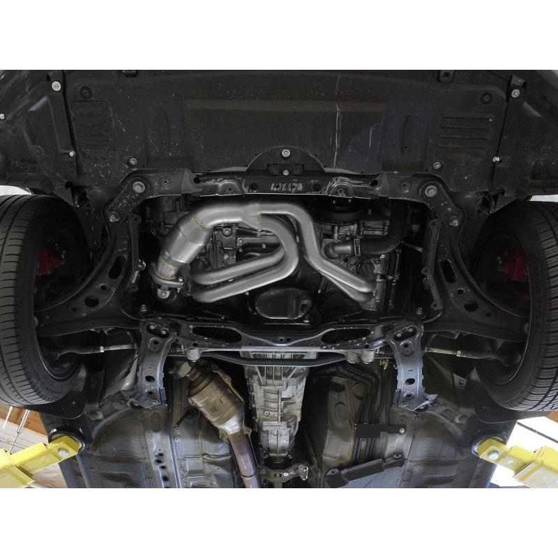 aFe 12-17 Toyota 86 / FRS / BRZ Twisted Steel 304 Stainless Steel Long Tube Header w/ Cat-SR1 Performance