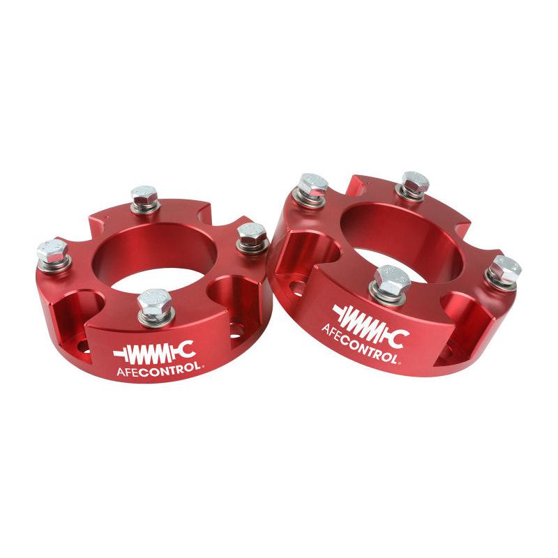 aFe CONTROL 2.0 IN Leveling Kit 07-21 Toyota Tundra - Red-SR1 Performance