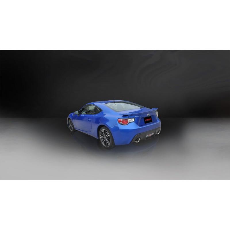 Corsa 2012-2020 Scion FRS / Subaru BRZ Polished Sport Cat-Back Exhaust-SR1 Performance