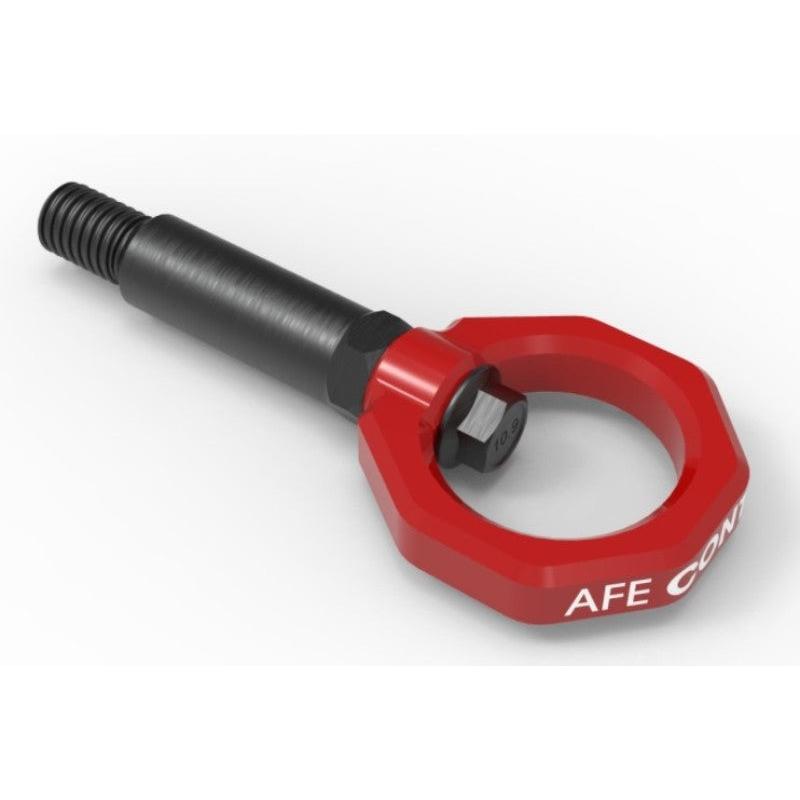 aFe Control Front Tow Hook Red 20-21 Toyota GR Supra (A90)-SR1 Performance