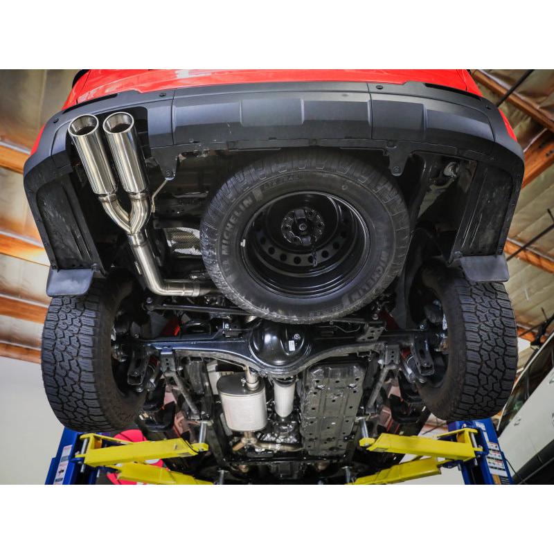 aFe 23-24 Toyota Sequoia V6 3.4L Vulcan Series 2-1/2in to 3in 304 SS Cat-Back Exhaust w/ Black Tip-SR1 Performance