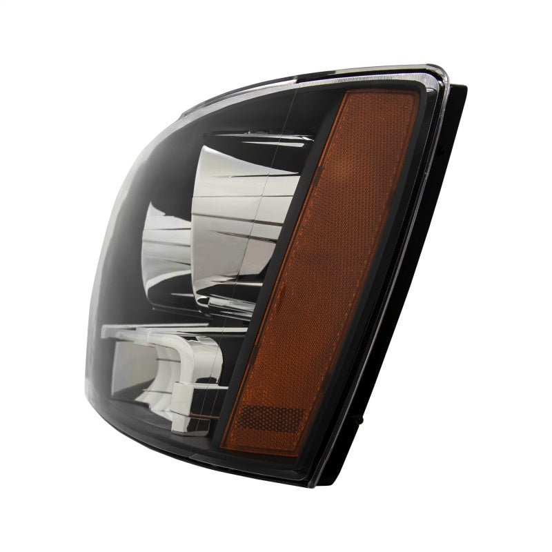ANZO 2007-2014 Chevrolet Tahoe/Suburban Crystal Headlights Black-SR1 Performance