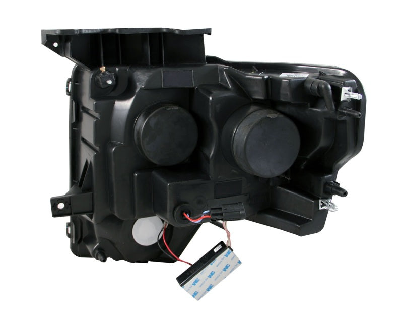 ANZO 2009-2014 Ford F-150 Projector Headlights w/ Halo Black (CCFL) G2-SR1 Performance