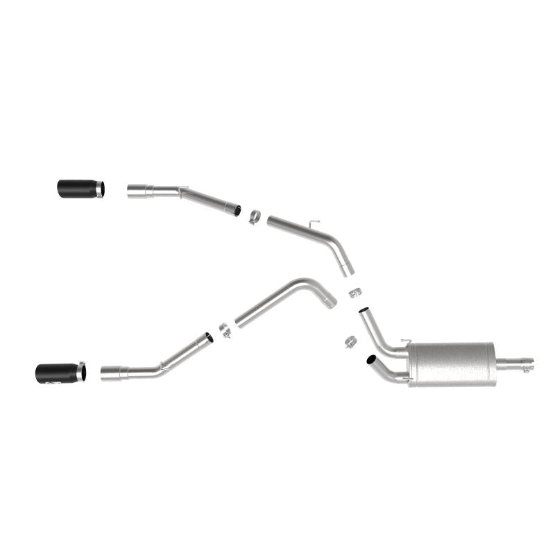 aFe Apollo GT 3in 409SS Cat-Back Exhaust System w/Black Tip 09-18 Dodge/Ram 1500 V8-5.7L-SR1 Performance
