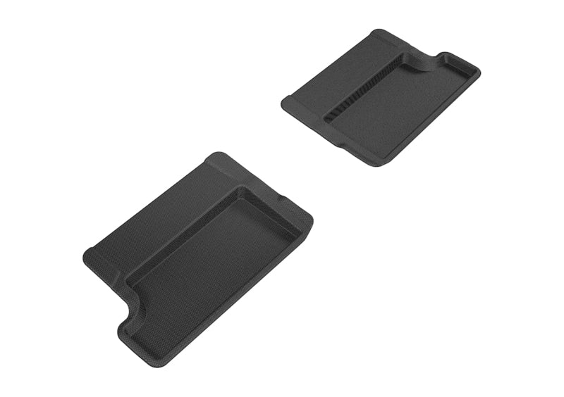 3D MAXpider 2016-2020 Audi Tt Kagu 2nd Row Floormats - Black-SR1 Performance
