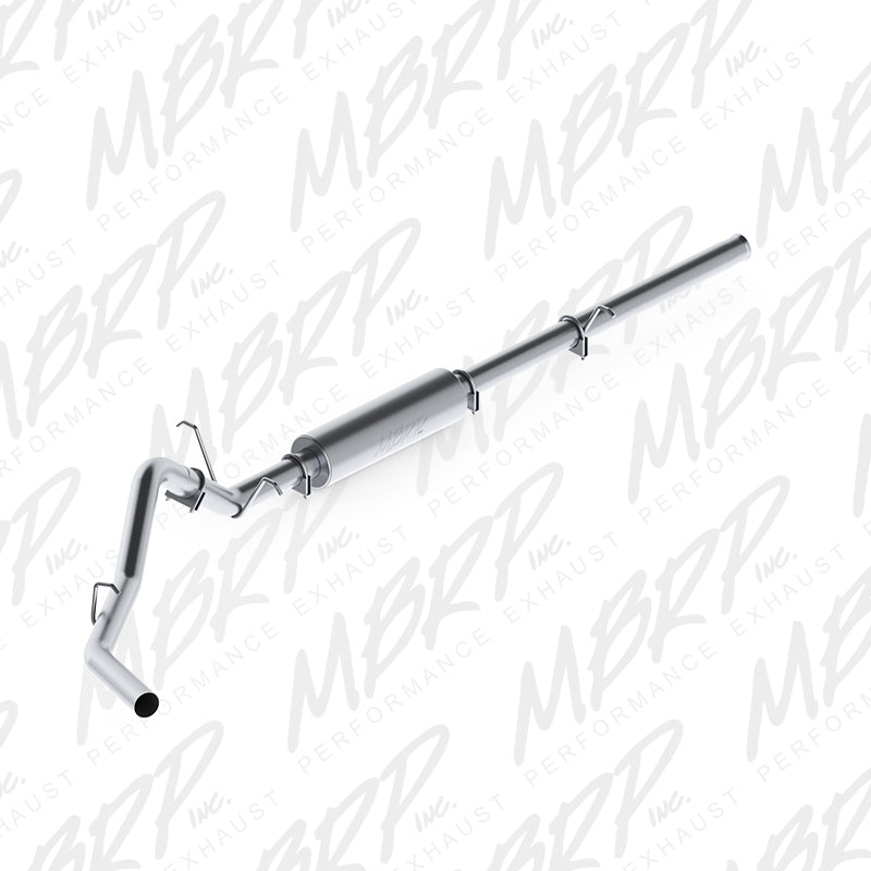 MBRP 2009-2013 Chev/GMC 1500 4.8/5.3L (excl 8ft bed) Cat Back Single Side AL P Series Exhaust-SR1 Performance