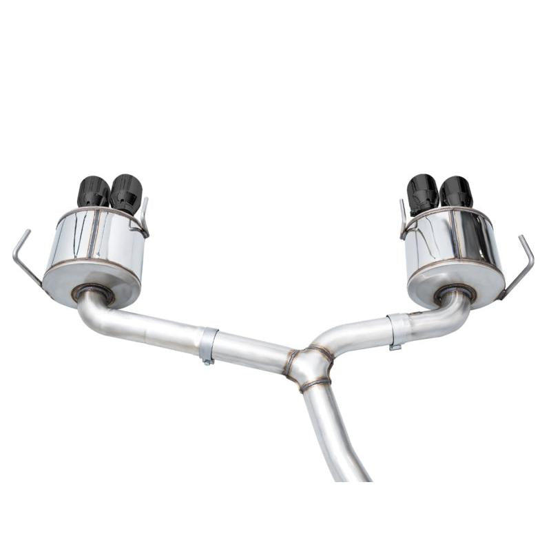 AWE Tuning 2022+ VB Subaru WRX Touring Edition Exhaust - Diamond Black Tips-SR1 Performance