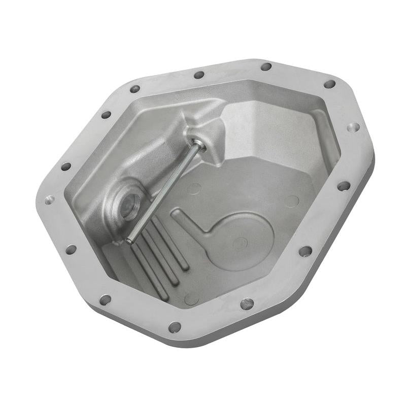 aFe Power Street Ser Rear Diff Cover Raw w/Mach Fin 2017 Ford Diesel Trucks V8-6.7L(td) Dana M275-14-SR1 Performance