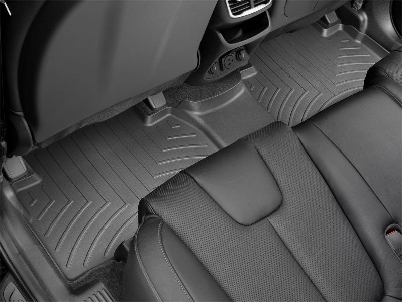 WeatherTech DigitalFit Rear FloorLiner for Hyundai Santa Fe 2019-2020, Black