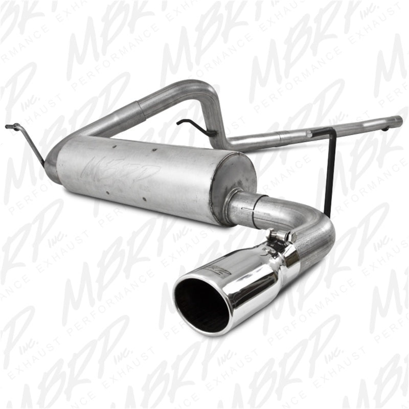 MBRP 2007-2009 Jeep Wrangler 4dr 3.8L V6 Cat Back Single-SR1 Performance