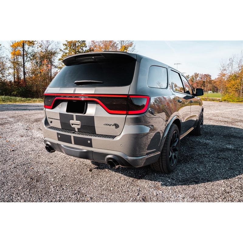Corsa 2021-2024 Dodge Durango SRT Hellcat Cat-Back 2.75in Dual Rear Exit Xtreme 4.5in Black PVDTips-SR1 Performance