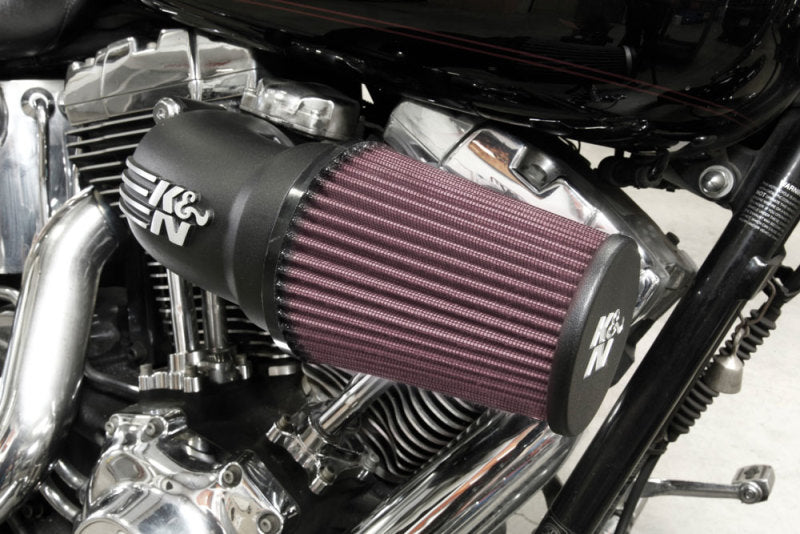 K&N 08-17 Harley Davidson Touring Models Performance Air Intake System-SR1 Performance