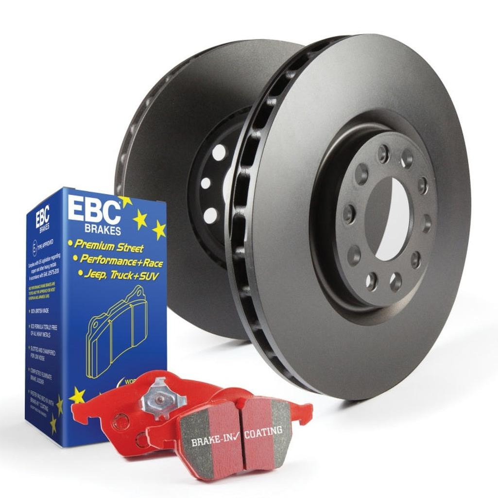 EBC S12KR1564 Brake Kit with Redstuff Pads and RK Rotors for BMW 5 Series (2010-2014)