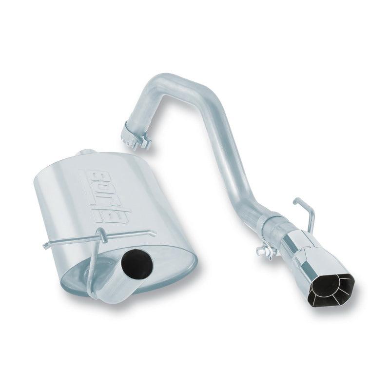 Borla 88-90 Jeep Wrangler 4.2L 4WD Cat-Back 2.25x2in Single Square Intrcld Rr 2.75x2.5in Sqr x6.5in-SR1 Performance