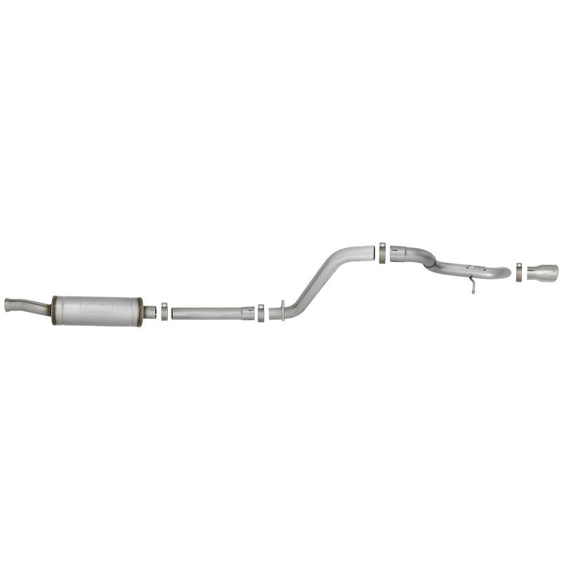 aFe MACH Force-Xp 2.5in 409SS Axle-Back Hi-Tuck Exh Sys w/ Pol Tip 18-20 Jeep Wrangler (JL) V6 3.6L-SR1 Performance