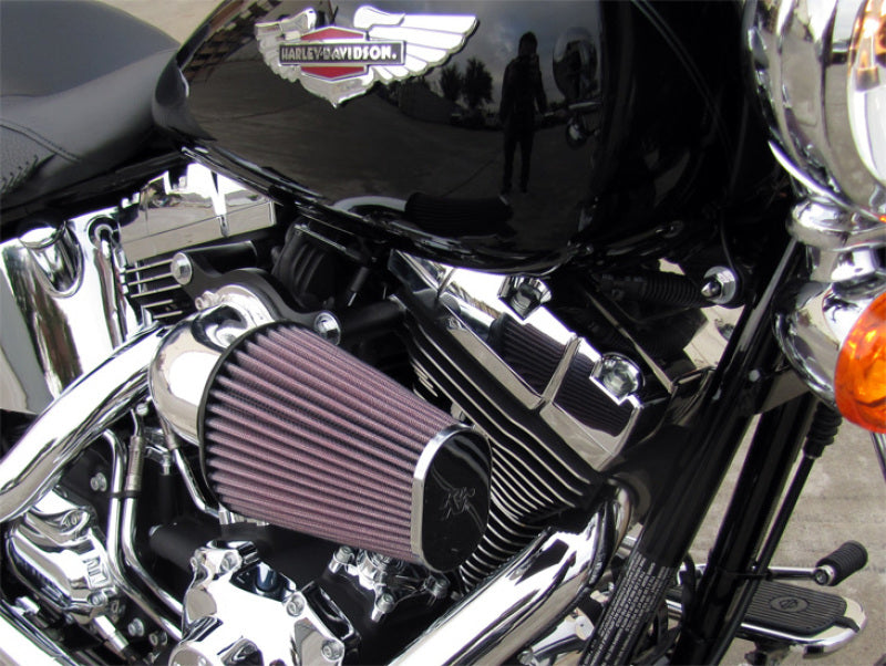 K&N 01-11 Harley Davidson FX / FL Aircharger Performance Intake Kit-SR1 Performance