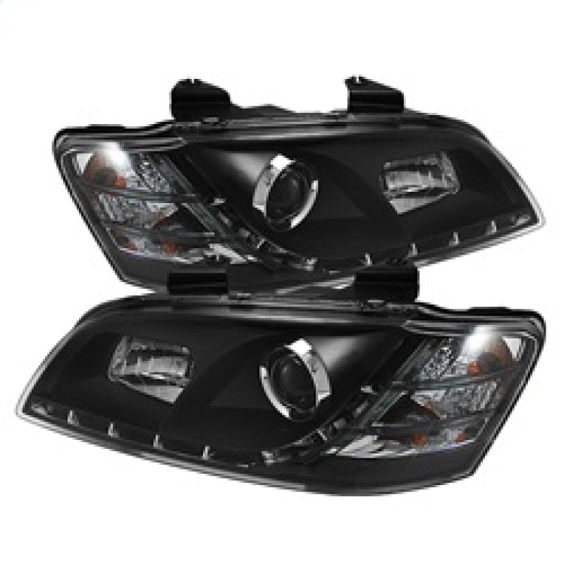 Spyder Pontiac G8 08-09 Projector Headlights DRL Black High H1 Low H7 PRO-YD-PG808-DRL-BK-SR1 Performance