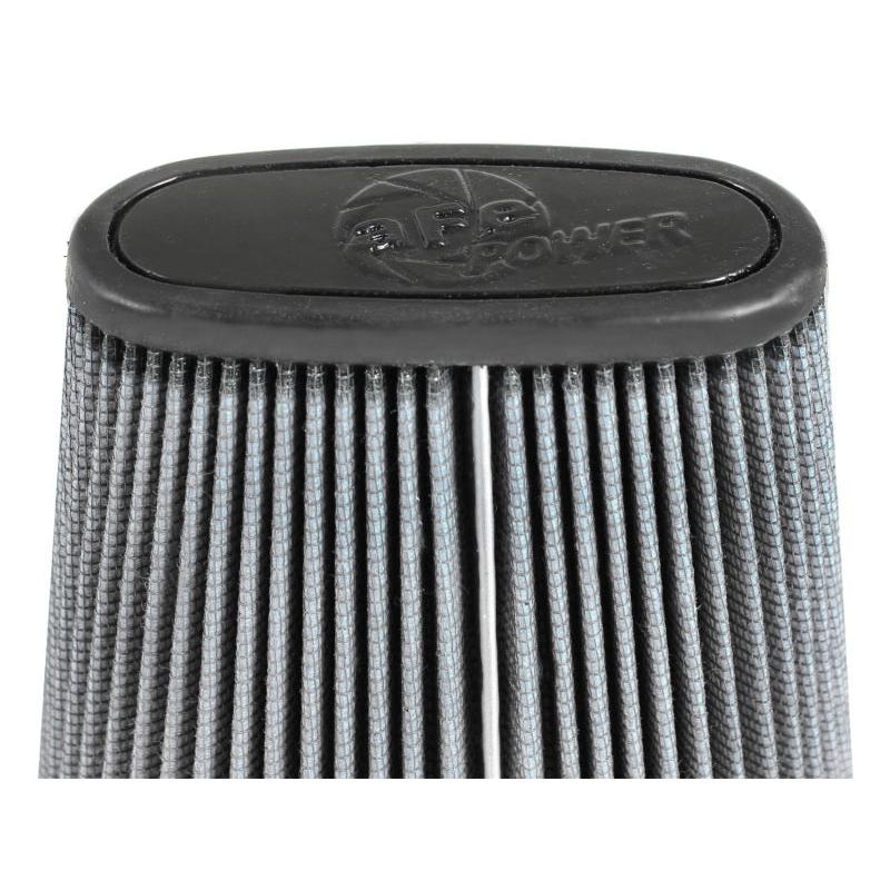 aFe Magnum FLOW Air Filter Pro DRY S (7-3/4x5-3/4in) F x (9x7in) B x (6x2-3/4in) T x (9-1/2in) H-SR1 Performance