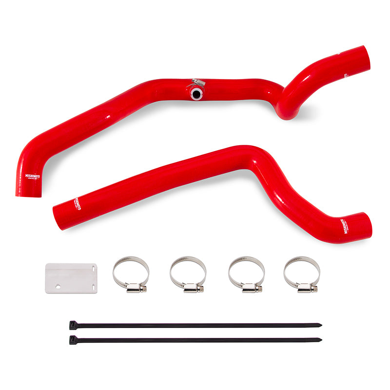 Mishimoto 18+ Jeep Wrangler JL 2.0L Red Silicone Radiator Coolant Hose Kit-SR1 Performance