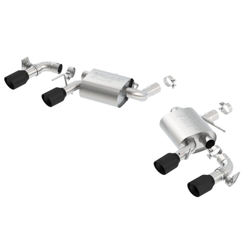 Borla 2016-2018 Chevrolet Camaro SS AT/MT RWD Ceramic Black S-Type Exhaust (w/ Dual Mode Valves)-SR1 Performance