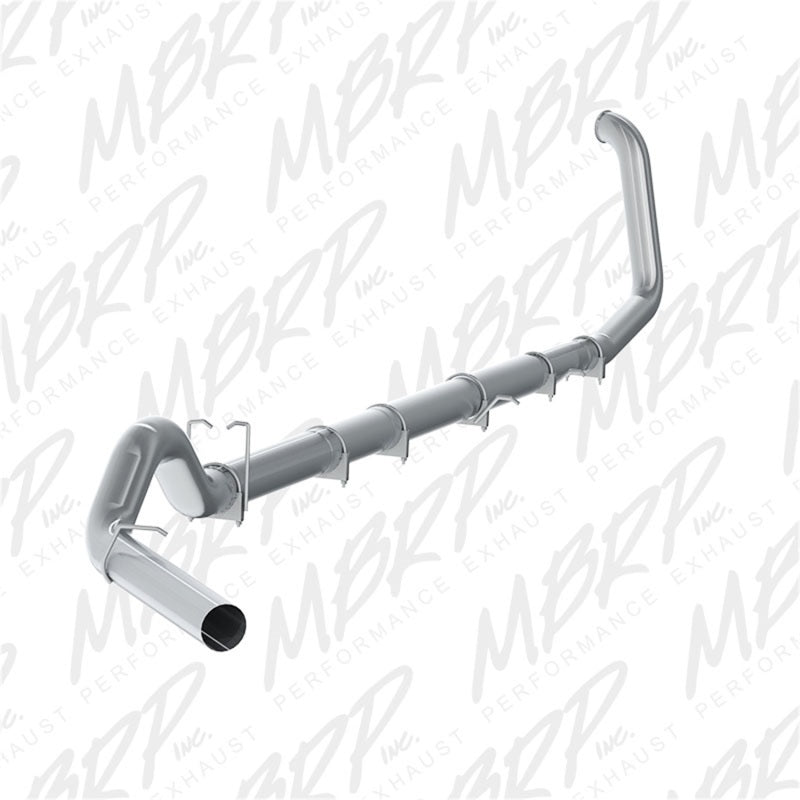 MBRP F-250/350 7.3L all models 5in Turbo Back Single Side Exit No Muffler T409-SR1 Performance