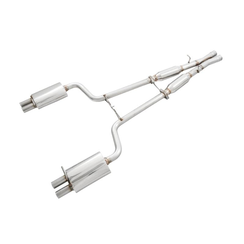 AWE Tuning Audi B7 S4 Touring Edition Exhaust - Diamond Black Tips-SR1 Performance