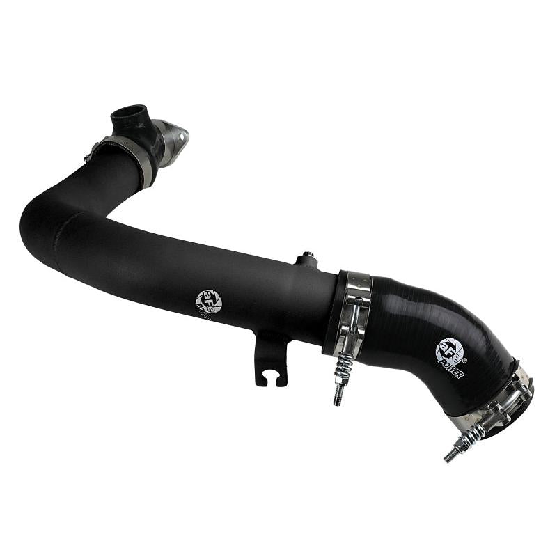 aFe BladeRunner 2.5in Aluminium Hot Side Charge Pipe 15-20 Subaru WRX 2.0T - Black-SR1 Performance