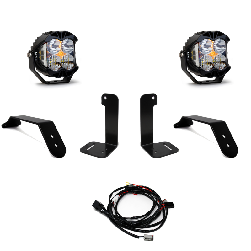 Baja Designs 2018+ Jeep JL/JT Dual LP4 Auxiliary Light Kit-SR1 Performance
