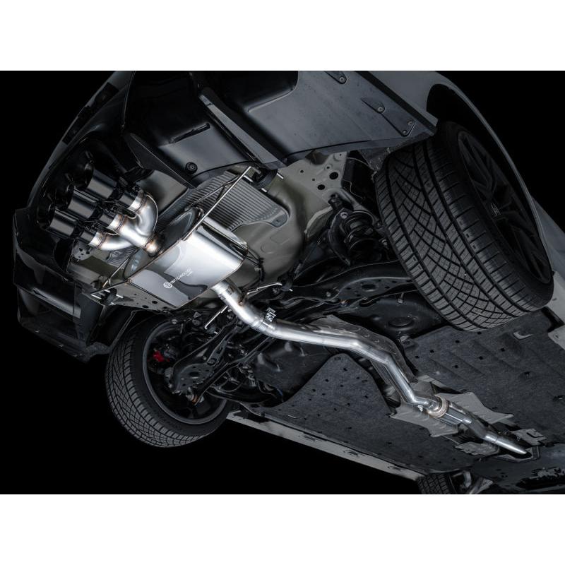 AWE Tuning 2024 Acura Integra Type S DE5 FWD Touring Edition Exhaust w/ Triple Diamond Black Tips-SR1 Performance