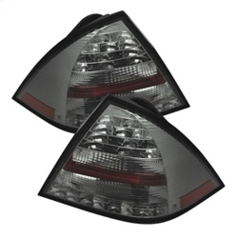 Spyder Mercedes Benz W203 C-Class 05-07 4DR Sedan LED Tail Lights Smoke ALT-YD-MBZC05-LED-SM-SR1 Performance