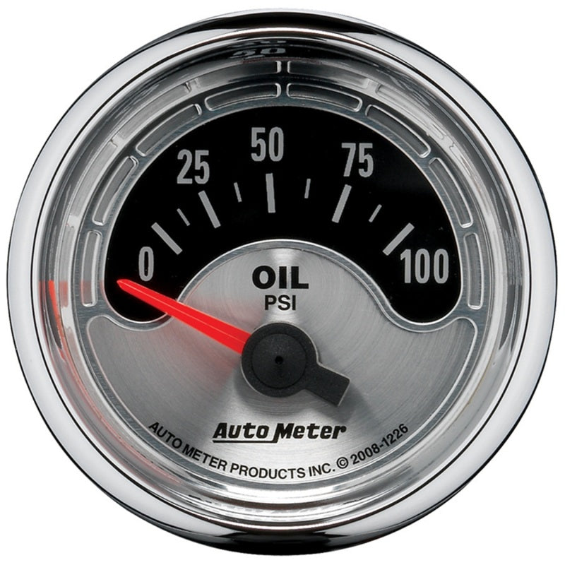 Autometer American Muscle Kit Box - Elec Speedo/Elec Oil Pressure/Water Temp/Volt/Fuel Level-SR1 Performance