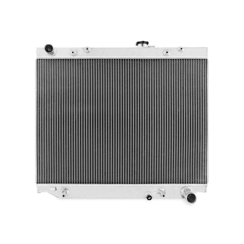 Mishimoto 1998-2007 Toyota Land Cruiser J100 Aluminum Radiator * Performance Upgrade with Magnetic Drain Plug and High-Pressure Cap