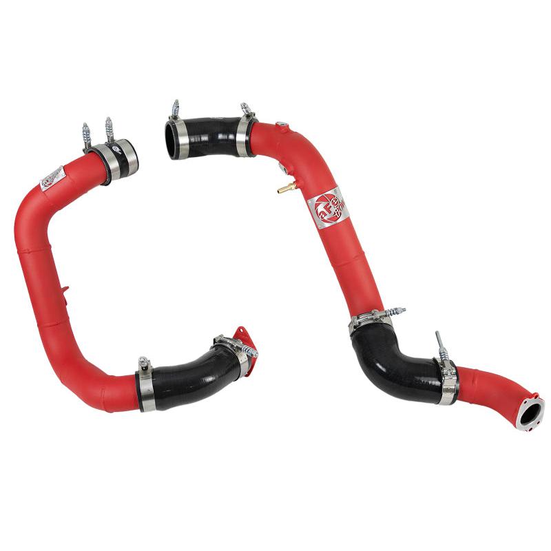 aFe Bladerunner 2.25in & 2.5in Intercooler Tubes Hot & Cold 16-18 Honda Civic I4-1.5L (t) - Red-SR1 Performance