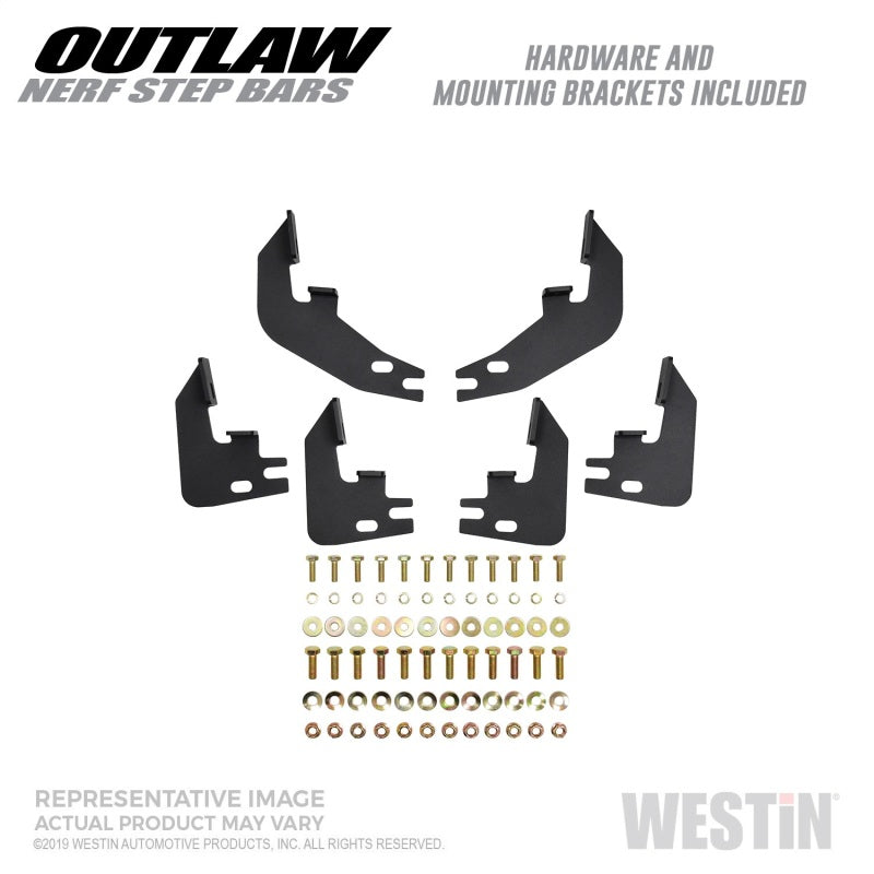 Westin 2019 Dodge Ram Crew Cab ( Excludes 1500 Classic) Outlaw Nerf Step Bars