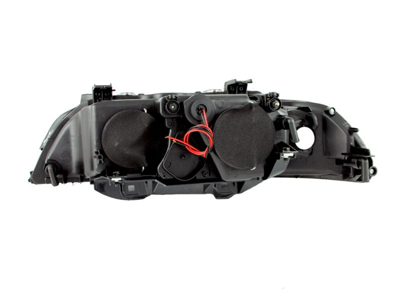ANZO 1997-2001 BMW 5 Series Projector Headlights w/ Halo Black-SR1 Performance