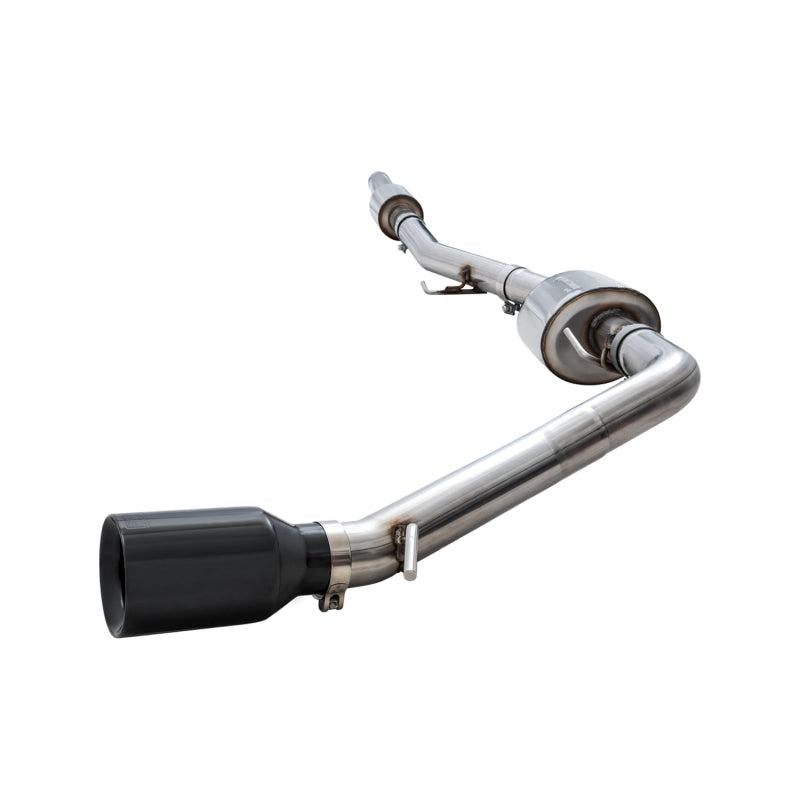 AWE Tuning 20-21 Jeep Gladiator JT 3.6L Tread Edition Cat-Back Single Side Exhaust - Diamond Blk Ti-SR1 Performance