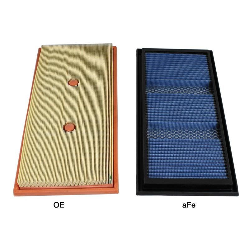 aFe MagnumFLOW OEM Replacement Air Filter PRO 5R 12-14 Mercedes-Benz C/E/ML-Class V6 3.5L-SR1 Performance