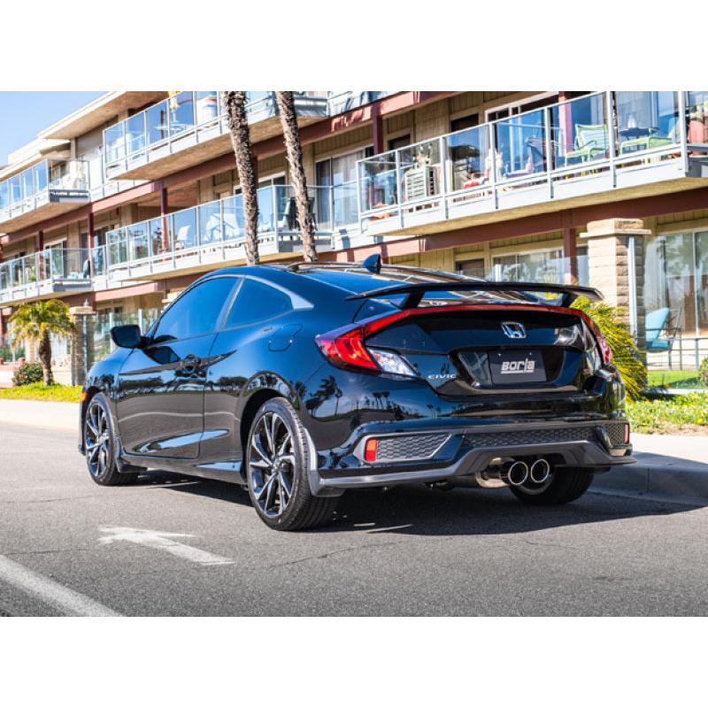 Borla 17-19 Honda Civic SI 1.5L Turbo MT S-Type 2.75in Cat-Back Exhaust-SR1 Performance