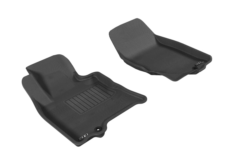 3D MAXpider 2009-2017 Infiniti QX70/QX50/FX35/EX35 Kagu 1st Row Floormat - Gray-SR1 Performance