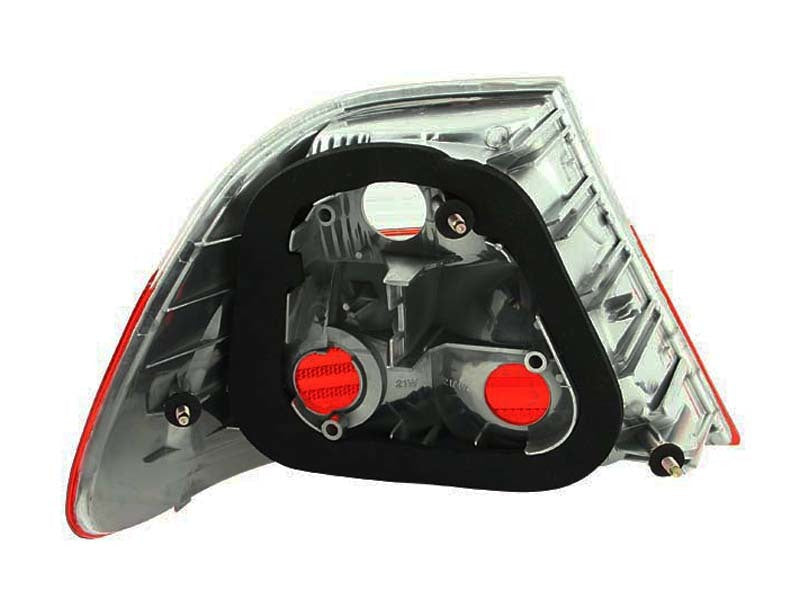 ANZO 2000-2003 BMW 3 Series E46 Taillights Red/Smoke - Outer-SR1 Performance