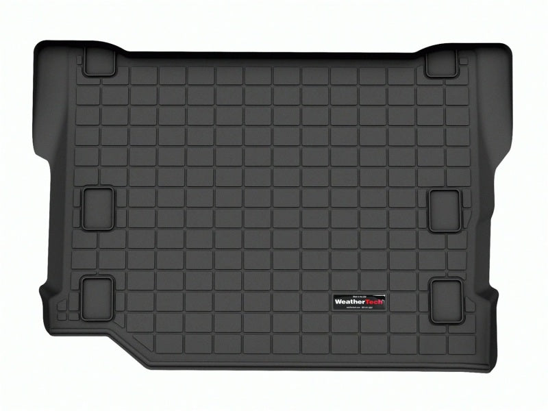 WeatherTech 2024 Jeep Wrangler 4xe Cargo Liner - Black for Rear Trunk and Cargo Area