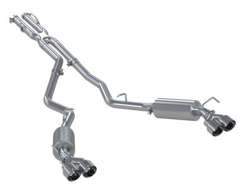 MBRP 20-21 Ford Explorer ST 3.0L Ecoboost SS 2.5in Dual Rear Exit w/ Quad Tips - AL-SR1 Performance